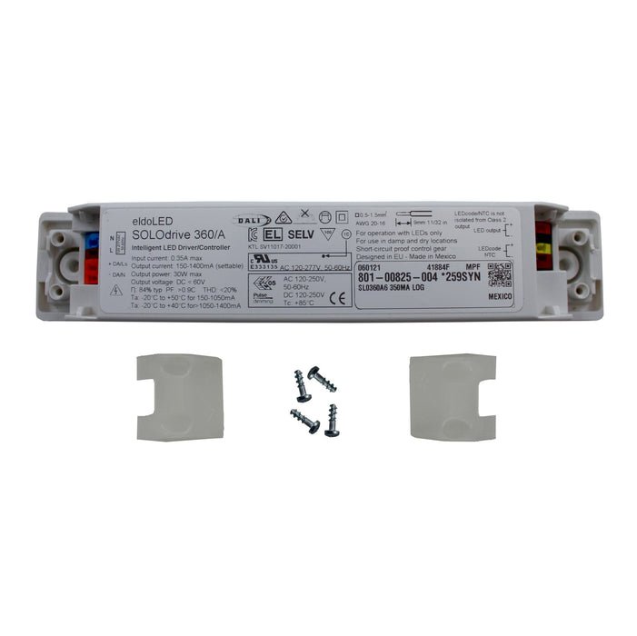 eldoLED SOLOdrive 360/A6 - 30w DALI dimmable constant current LED driver with configuration