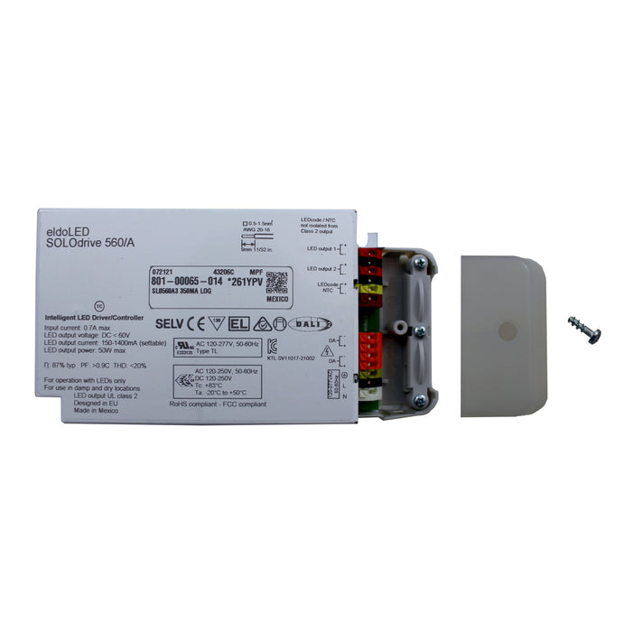 eldoLED SOLOdrive 560/A3 - 50w DALI dimmable constant current LED driver with configuration