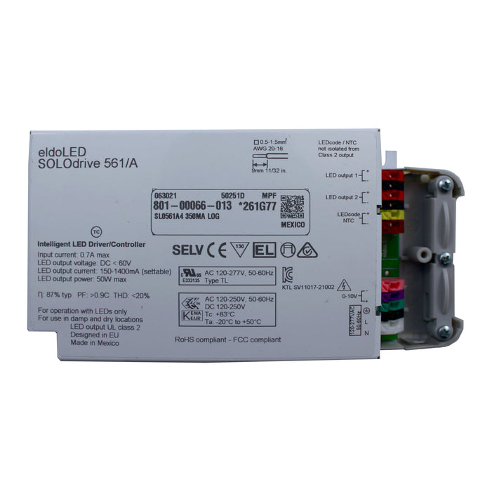 eldoLED SOLOdrive 561/A4 - 50w 0-10v dimmable constant current LED driver with configuration