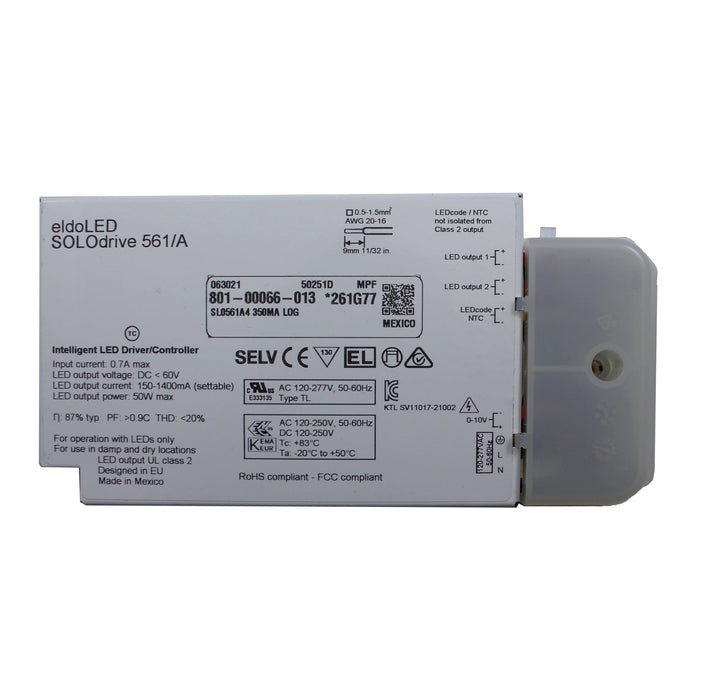 eldoLED SOLOdrive 561/A4 - 50w 0-10v dimmable constant current LED driver