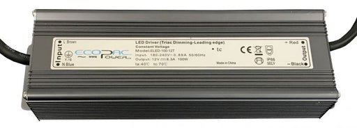 ELED-100-12T - 100W 12V Triac Dimmable LED Driver Easy Control Gear - Easy Control Gear