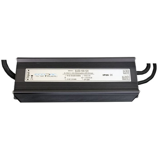 ELED-100-12V - Ecopac ELED-100-12V 1-10V Dimming LED Driver 100W 12V LED Driver Easy Control Gear - Easy Control Gear