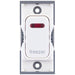 Selectric GRID360 White 20A DP Switch Module Marked ‘freezer’ with Neon and White Insert