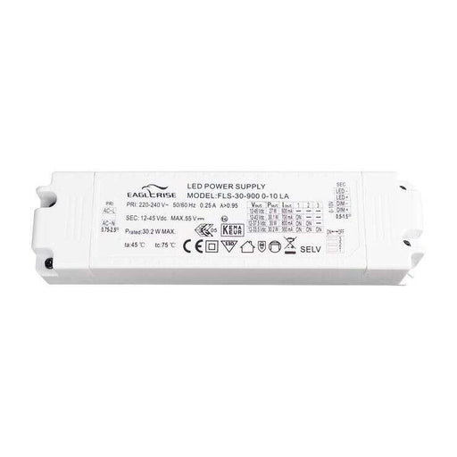 FLS-30-900 0-10 LA 0-10V Dimmable Constant Current LED Drivers 1-10V Dimmable LED Drivers Eaglerise - Easy Control Gear