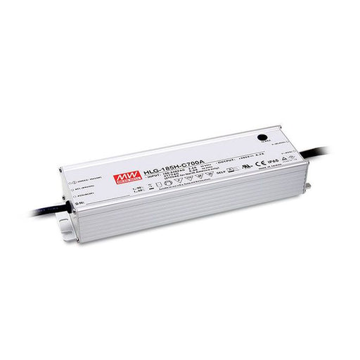 HLG-185H-CBS - Mean Well HLG-185H-C Series IP67 Rated LED Driver 200W 500mA – 1400mA LED Driver Meanwell - Easy Control Gear