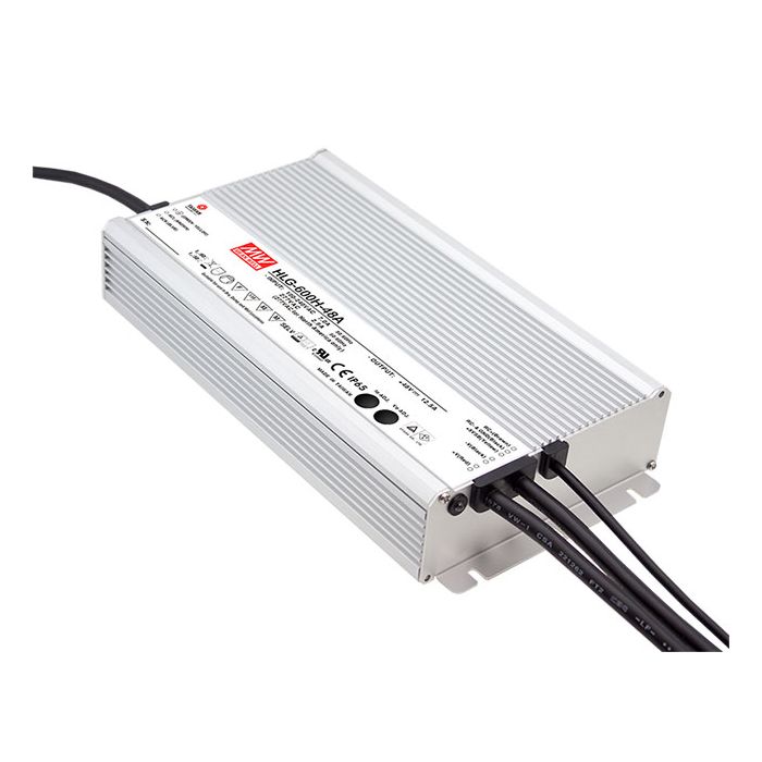 HLG-600H-30A - Mean Well LED Driver HLG-600H-30A 600W 30V LED Driver Meanwell - Easy Control Gear