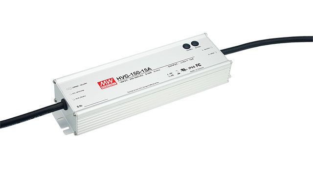 HVG-150-15B - Mean Well LED Driver HVG-150-15B 150W 15V LED Driver Meanwell - Easy Control Gear