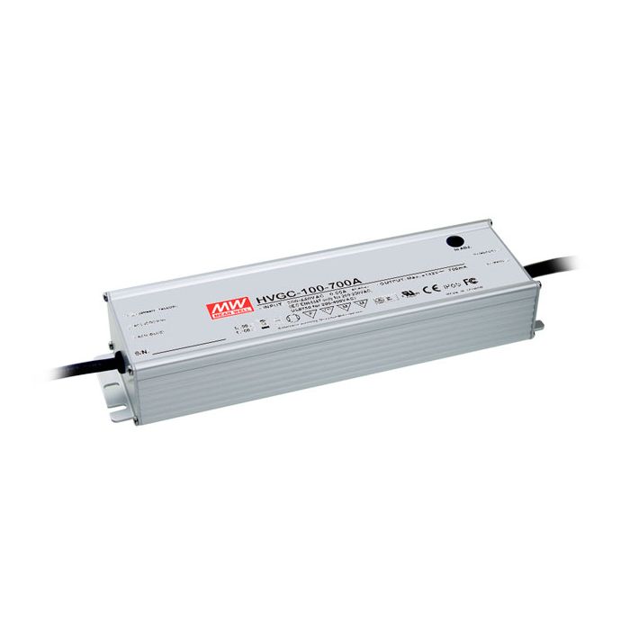 HVGC-100-700B - Mean Well LED Driver HVGC-100-700B 100W 700mA LED Driver Meanwell - Easy Control Gear