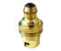 05011 BC Brass Cordgrip Lampholder (Metal cordgrip) - Lampfix - sparks-warehouse