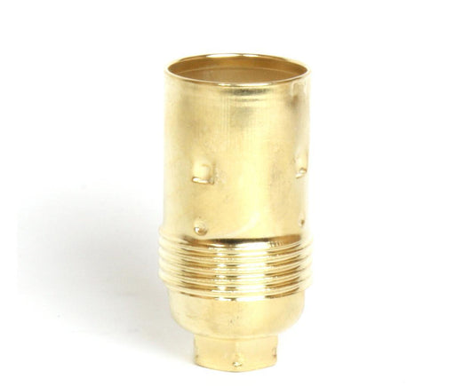 05171 Lampholder 10mm SES Brassed Half Threaded Skirt - LampFix - sparks-warehouse