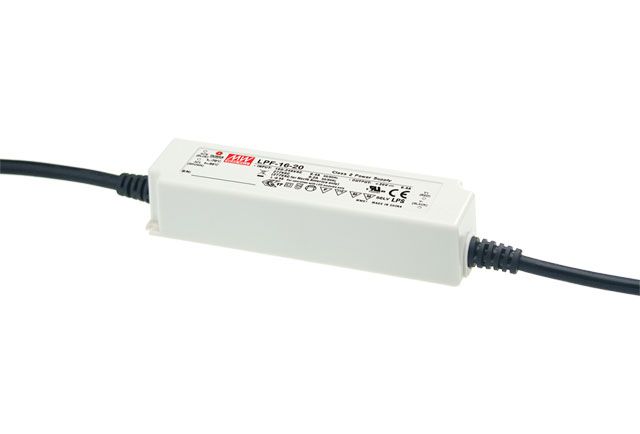 LPF-16-42 - Mean Well LED Driver LPF-16-42  16W 42V LED Driver Meanwell - Easy Control Gear