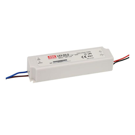 LPV-60-S - Mean Well LPV-60 Series LED Driver 40W - 60W 5V – 48V LED Driver Meanwell - Easy Control Gear