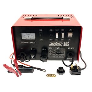 MAYPOLE MP730 12/24V 20A METAL BATTERY CHARGER