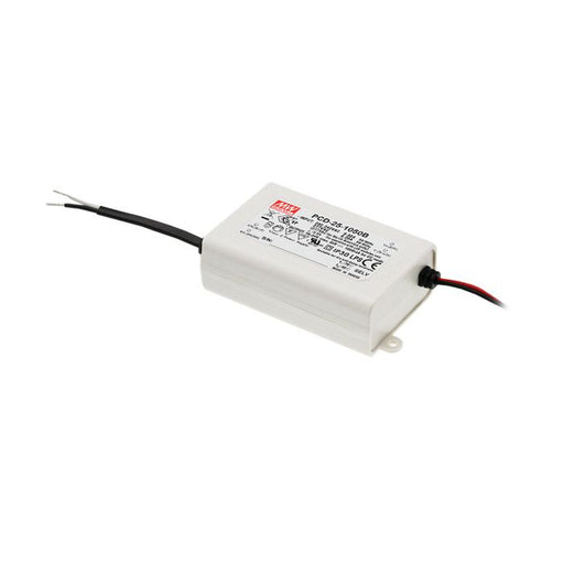 PCD-25-1400B - Mean Well LED Driver PCD-25-1400B 25W 1400mA LED Driver Meanwell - Easy Control Gear