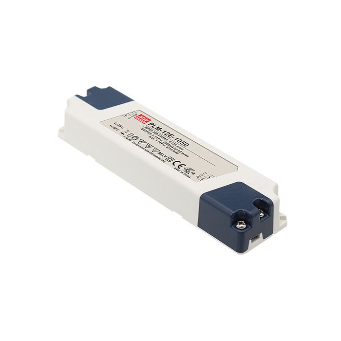 PLM-12E-700 - Mean Well LED Driver PLM-12E-700 12W 700mA LED Driver Meanwell - Easy Control Gear