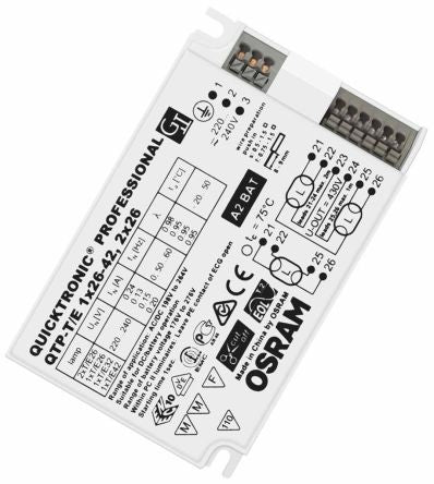 Osram QTP-T/E 2x18/220-240 Osram QT Ballasts Osram - Easy Control Gear