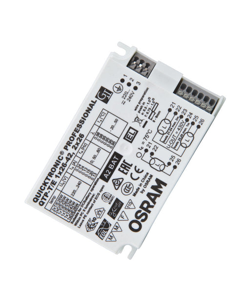 QTP-T/E 1X26…42,2X26 QUICKTRONIC PROFESSIONAL M | ECG for CFL  Easy Control Gear - Easy Control Gear