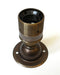 05425 Battenholder ES Antique Brass Domed 65mm Ø - ES / Edison Screw / E27, Antique Brass, Batten - Lampfix - Sparks Warehouse