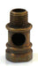 05619 Side Entry Antique Brass 10mm - Lampfix - Sparks Warehouse