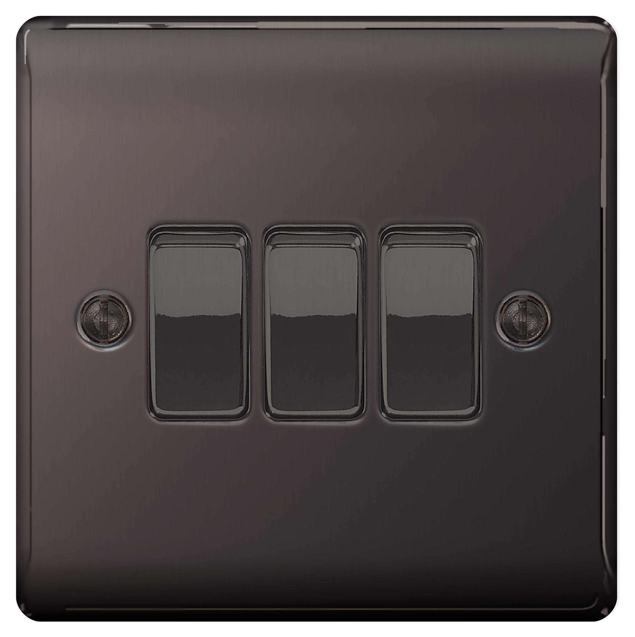 BG Nexus Metal Black Nickel | Switches & Sockets | Sparks Warehouse