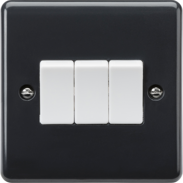 Knightsbridge PM4000 10AX 3G 2-way plate switch [Part M Compliant] Part M Knightsbridge - Sparks Warehouse