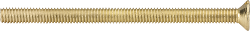 Knightsbridge CSCREW50FB M3.5 x 50mm Flat-Head countersunk electrical socket screw - Brass ML Knightsbridge - Sparks Warehouse