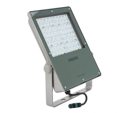 Philips BVP130 LED260-4S/740 S - LED Floodlight Coreline BVP130 Grey 243W 26000lm 25x69D - 840 Cool White | IP66 - Symmetrical - DISCONTINUED