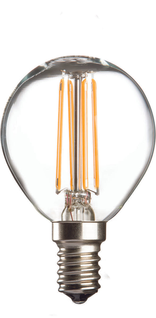 Knightsbridge GBD4SESC 230V 4W LED SES Clear Golf Ball Filament Lamp 2700K Dimmable ML Knightsbridge - Sparks Warehouse