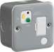 Knightsbridge M6RCD 13A RCD protected fused spur unit - 30mA (Type A)  Sparks Warehouse - Sparks Warehouse