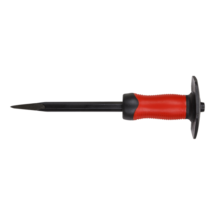 Sealey - PTC01G Point Chisel with Grip 300mm Punches & Chisels Sealey - Sparks Warehouse