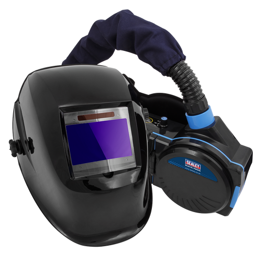 Sealey - PWH616 Welding Helmet with Powered Air Purifying Respirator (PAPR) Auto Darkening Eye & Face Protection Sealey - Sparks Warehouse