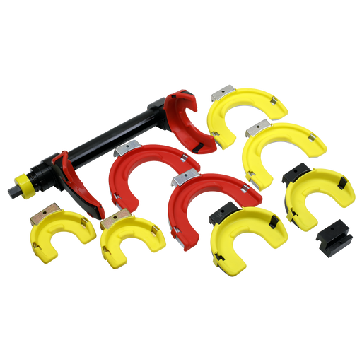 Sealey - RE249 Professional Coil Spring Compressor Set - Right-Hand/Left-Hand Steering, Hub & Suspension Sealey - Sparks Warehouse