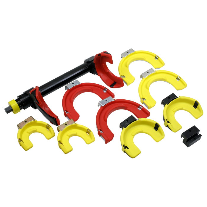 Sealey - RE249 Professional Coil Spring Compressor Set - Right-Hand/Left-Hand Steering, Hub & Suspension Sealey - Sparks Warehouse