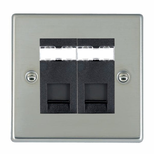 Hamilton 732J12B - Hart BS 2g RJ12 Outlet-Unshield BL