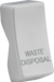 Knightsbridge CUWASTE Rocker cover - laser printed WASTE DISPOSAL  Sparks Warehouse - Sparks Warehouse