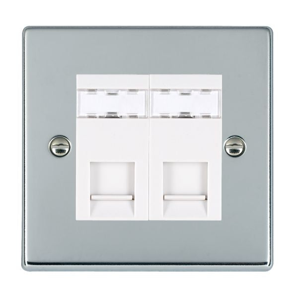 Hamilton 772J12W - Hart BC 2g RJ12 Outlet-Unshield WH