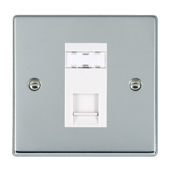 Hamilton 77J12W - Hart BC 1g RJ12 Outlet-Unshield WH