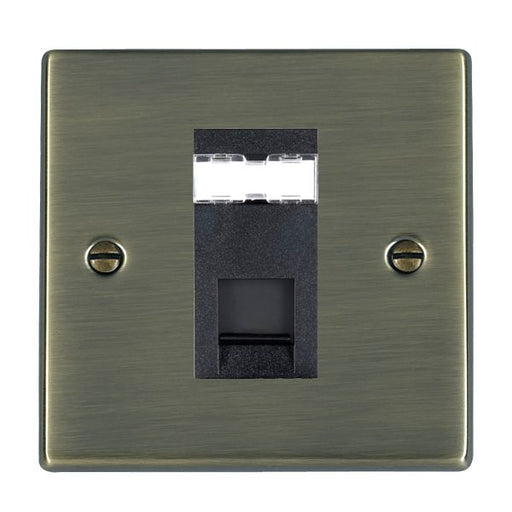 Hamilton 79J12B - Hart AB 1g RJ12 Outlet-Unshield BL