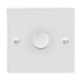 Hamilton 801X40 - Sher Glo/Wh 1g 400W 2 way Dimmer WH