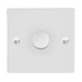 Hamilton 801X60 - Sher Glo/Wh 1g 600W 2 way Dimmer WH