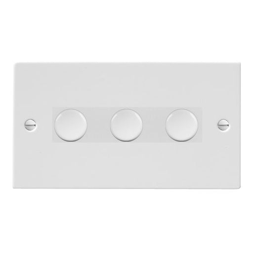 Hamilton 803XLEDITB100 - Sher Glo/Wh 3g LEDITB100 2 way Dimmer WH