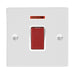 Hamilton 8045NW - Sher Glo/Wh 1g 45A DP+N Red Rkr/WH