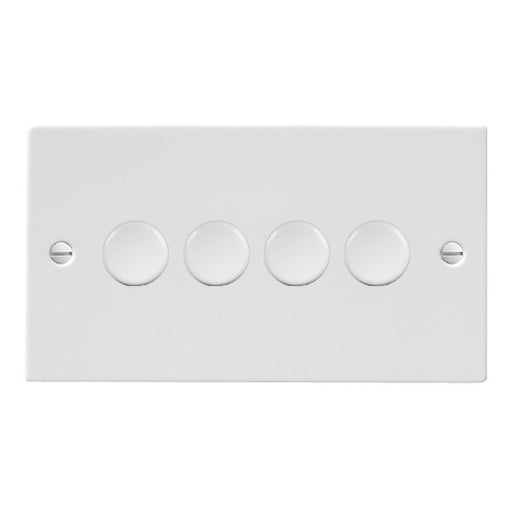 Hamilton 804X40 - Sher Glo/Wh 4g 400W 2 way Dimmer WH