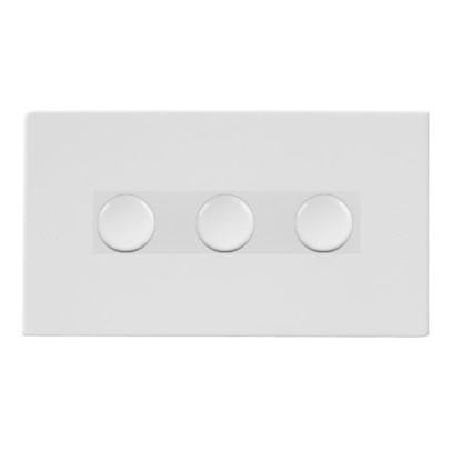 Hamilton 80C3X40 - Sher CFX Glo/Wh 3g 400W 2 way Dimmer WH