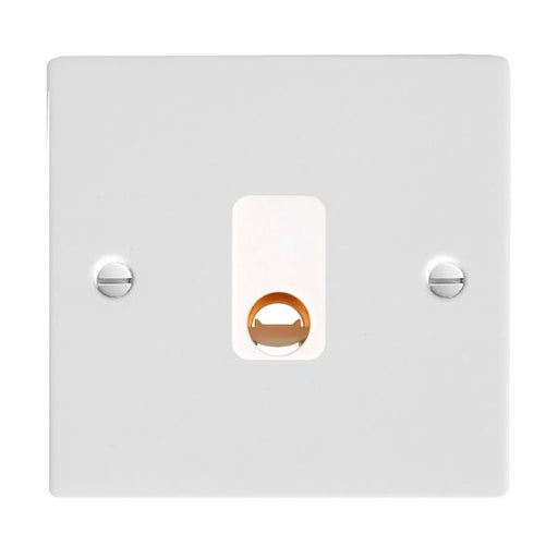 Hamilton 80COW - Sher Glo/Wh 20A Cable Outlet WH