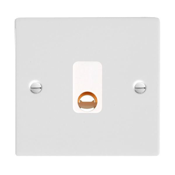 Hamilton 80COW - Sher Glo/Wh 20A Cable Outlet WH