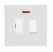 Hamilton 80CSPNWH-W - Sher CFX Glo/Wh 13A DP Fuse Spur+N WH/WH