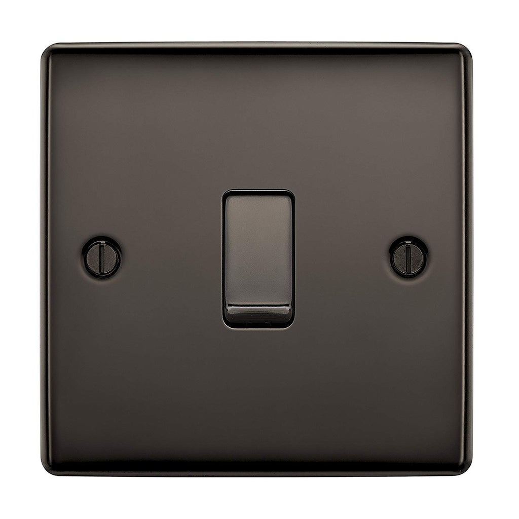 BG Nexus Metal Black Nickel | Switches & Sockets | Sparks Warehouse