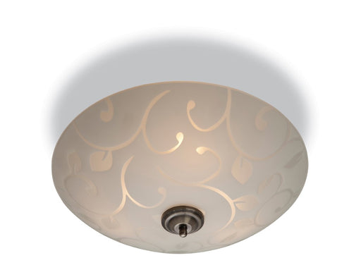 Firstlight 8317 Sadie Semi Flush Fitting - Opal Glass with Decorative Pattern - Firstlight - Sparks Warehouse