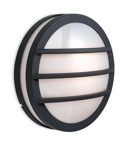 Firstlight 8355GP Zenith Wall/Flush Fitting - Graphite with Opal Diffuser - Firstlight - sparks-warehouse